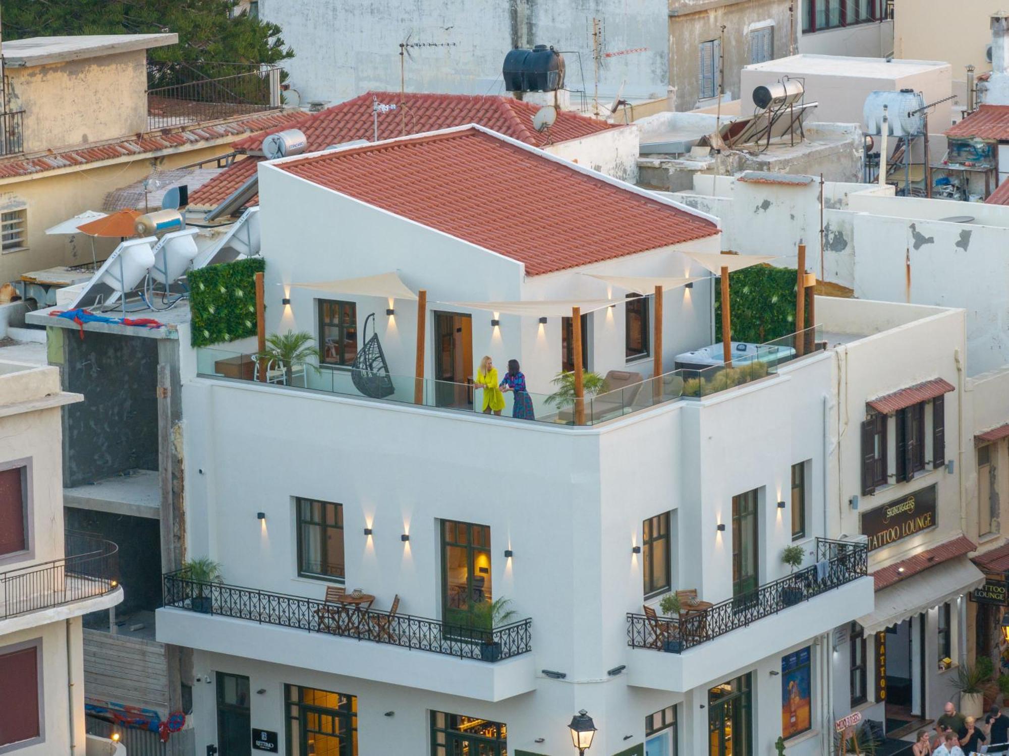Rettimo Suites, Experience Luxury In The Heart Of Rethymno Bagian luar foto